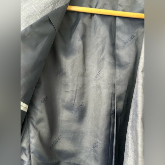 Jaeger Men's Blazer - Size 42R - Blue - Picture 6 of 6